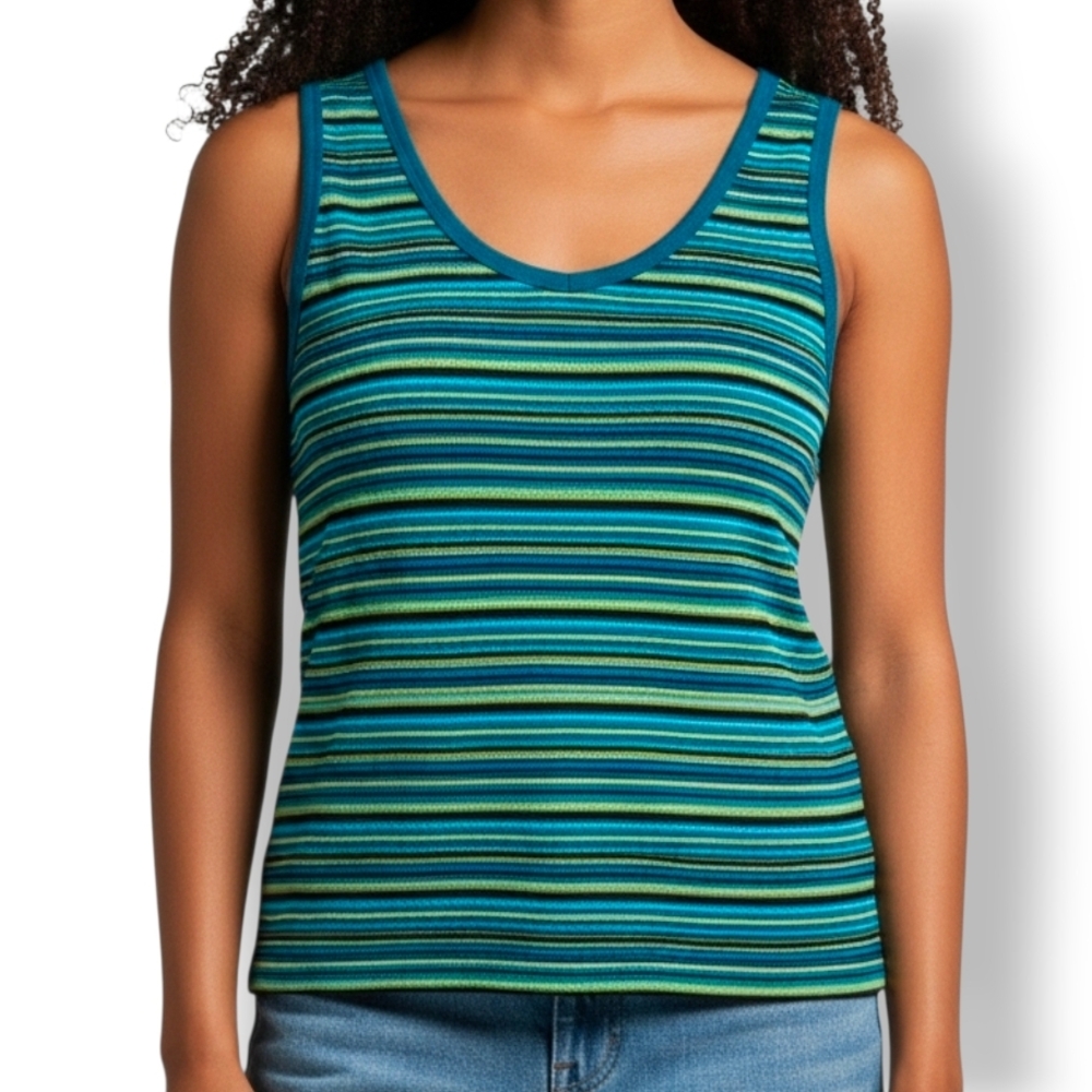 Vibrant Striped Women's‎ Tank Top